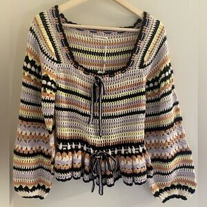 ULLA JOHNSON Handmade Top